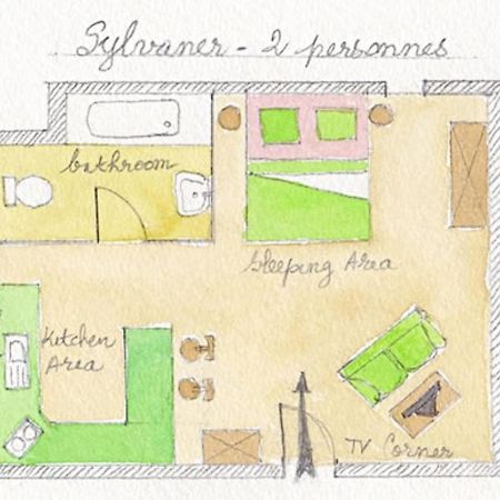 Gite "Le Sylvaner" A Riquewihr Exterior foto